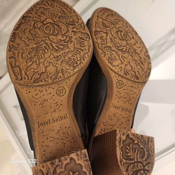 JOSEF SEIBEL Bonnie 09 Leather Peep-Toe Bootie Sandals. NIB. EU 37/US 6-6.5 - Picture 8 of 11